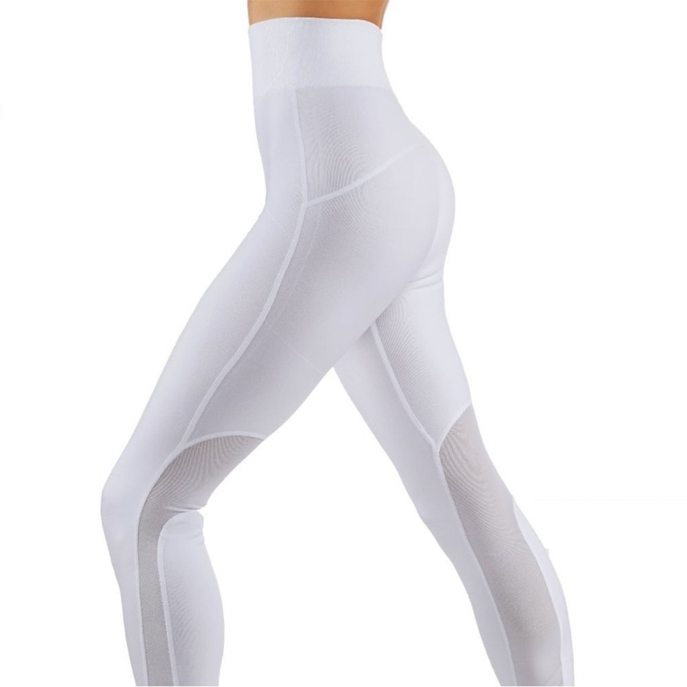 🛍️# 1084 NWT Codefit Dry-Fit Workout Yoga Leggings w/ 
Mesh Cutouts